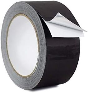 WOD AF-20A-B Black Matte Aluminum Foil Tape General Purpose Non Reflective Hot & Cold Shield Resistant - Good for HVAC, Air Ducts, Insulation, Metal Repair: 2 in. x 27 yds. (Pack of 1)