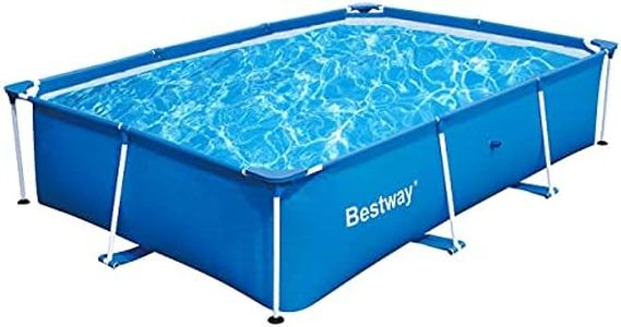 Bestway Rectangular 118x79x26 Deluxe Splash Frame Kids Pool 56043US (for Parts)