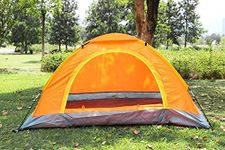 STHITI Portable Tent for Camping | 5-10 Minutes Easy Setup | Waterproof Tent for Camping | Ideal for Outdoor Picnic, Hiking, Trekking (Pack of 1) (4 Person)