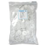 Tisch Brand SF14699 Glass Fiber Syringe Filter, 1.0um 25mm, 1/pk/100 per Pack | Wettability: Hydrophilic | Maximum Operating Temperature: 180 Degrees C | Burst Pressure (psi): 87 |