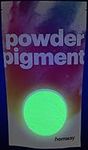 Hemway Phosphorescent/Luminous Neon Glow in The Dark Pigment Powder Dust in Yellow Colour with RESEALABLE Strong Packet (Various Quantities Available) (100g / 3.5oz)