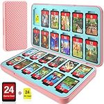 CYKOARMOR Switch Game Case with 24 