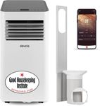 Devola 5-in-1 WiFi Air Conditioner 10000 BTU Portable Air Conditioning unit & 33L/day Dehumidifier, Air Con Unit For Rooms Up to 26m² | Dehumidifier Function, Fan Only Mode, Heating mode