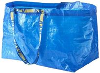 Ikea - Frakta Blue Large Bags - Ideal For Outdoor Use & Storage (Max Load - 25kg) (1, 10-Pack)