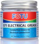 FOTU 571 Electrical Contact Grease,Conductive Grease Electrical Connections, Prevent Wiring and Other Electrical Connections Against Salt, Dirt, and Corrosion (1-Pack, 3.5 Oz)