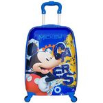 NIRVA WITH DEVICE OF WOMEN PICTURE Poly carbonate Printed 4 Wheel Exclusive Fashionable and Ergonomic Cabin Size Children Luggage Suitcase Trolley Bag