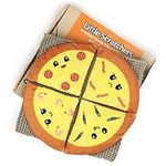 Little Scratchers Pizza Funny Cat Toys - Cute Cat Toys, Cat Birthday Gift, Gifts for Cats, Cute Funny Cat Gift Box - Includes 4 Pizza Catnip Toys & Thick Cardboard Cat Scratch Pad