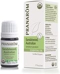 Pranarom USDA Certified Organic Australian Sandalwood Essential Oil (5ml), 100% Pure Natural Therapeutic Grade for Home Diffusing, Aromatherapy, Skincare, Candle Making, DIY Perfumes