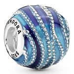 Pandora Blue Wave Charm 797012ENMX