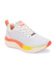 OFF LIMITS Men Opus Running Shoes, White/Orange, 8 UK