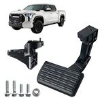 Bed Step Tailgate Step Compatible with Toyota Tundra 2022 2023 2024 Folding Truck Step, Retractable Truck Step Replace PTS30-34000 Rear Bumper Tailgate Step