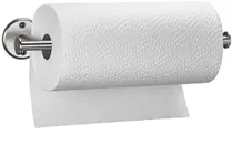 Paper Towel Holder Wall Mount - Under Cabinet Paper Towel Holders - Anti-Rust, Mounts On Wall or Cabinet, Vertically or Horizontally, Durable, Premium Elegant Design- Quick and Easy Installation