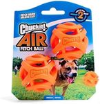 ChuckIt! Durable Breathe Right Ball Dog Toy, (Medium 2-Pack)