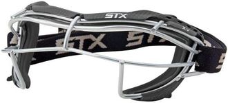 STX Focus XV-S Lacrosse Goggles (Graphite/White)