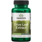 Swanson, Olive Leaf Extract, 750mg, 60 Capsules, High Strength, Soy Free, Gluten Free, Non-GMO