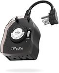 TiFFCOFiO Outdoor Timer Outlet, 24 