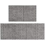 Xsinufn Boho Kitchen Mat Set of 2,M