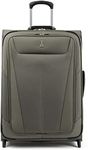 Travelpro Maxlite 5 Softside Lightweight Expandable Upright Luggage, Slate Green, Checked-Medium 26-Inc,two wheel