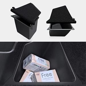 Arcoche Rear Trunk Organizer Storage for Tesla Model Y Boxes Side Storage Protector Packets Side Storage Bins for Tesla 2020 2021 2022 Model Y Accessories
