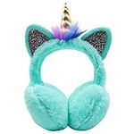 ZTL Unicorn Earmuffs for Girls Kids