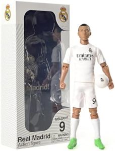 Sockers Banbo Toys Real Madrid CF Kylian Mbappe 8" Collectible Soccer Action Figure