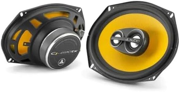JL Audio C1-690TX - 15 x 23 cm 3-Wege Oval Triaxial Lautsprecher