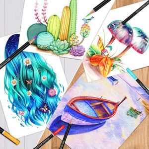 Melifluo 72-Color Pencil Set – Artist Quality Coloring Pencils