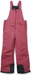 Arctix Youth Insulated Snow Bib Overalls, Fuchsia, Medium Regular