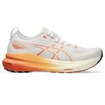 ASICS Women's Gel-Kayano 31 Running Shoes, White/Faded Orange, 8 UK