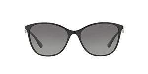 Emporio Armani Women's 501711 Sunglasses, Black/Gradient, 56