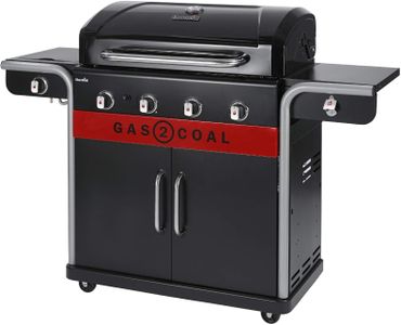 Char-Broil Gas2Coal 440 Hybrid Grill – Gas and Charcoal BBQ