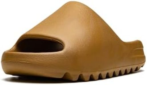 adidas Mens Yeezy Slide GW1931, Ochre/Ochre/Ochre, 12 US