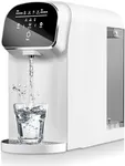 Countertop Reverse Osmosis System Water Filter with UV, 5:1 Pure to Drain, 5 Stage RO Water Filtration, Portable No Installation Water Filtration Systems, Countertop Filtration for Home, Off White