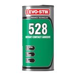 EVO-STIK 528 Instant Contact Adhesive, Multi-Purpose Adhesive, High Shear Strength, Good Temperature Resistance, 1ltr
