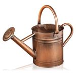 Homarden Metal Watering Can - 81 oz Copper Watering Can with Removable Spout - Galvanized Indoor Watering Can - Bonsai Watering Can for Outdoor - Decorative Small Watering Cans for House Plants