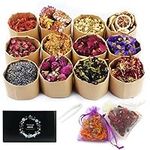 Natural Dried Flowers Herbs Kit (12