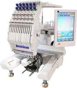 Compact 12-Needle Embroidery Machine – High-Speed, Multi-Thread