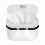 Baby Wipes Warmer, MYPIN Wet Wipe Warmer for Babies, Wet Wipes Dispenser Box with Night Light, Fast & Even Heating, 5 Levels of Temperature Adjustment, Temperature Display for Home Car Large Capacity
