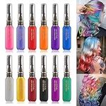 12 Colors Temporary Mascara Hair Dy