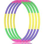4 Pack Toy Color Hoop for Kids, Siz