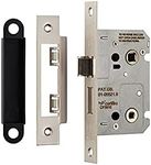 Eurospec Easi-T Bathroom Lock BAE5025SN Satin Nickel, 64 mm width