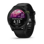 Garmin Forerunner 255 Easy to Use Lightweight GPS Running Smartwatch, Music Storage, Advanced Training and Recovery Insights, Safety and Tracking Features, Up to 14 days Battery Life, Black