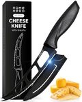 Home Hero 2 Pcs Cheese Knife with Sheath - High Carbon Stainless Steel Chopping Knife with Ergonomic Handle - Razor-Sharp Multi-Purpose Kitchen Knife for Chopping Vegetable and Cooking