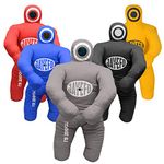 Jayefo Sports Kids Grappling Dummy – Kids Punching Bag for Boxing, Kickboxing, MMA, Muay Thai, Martial Arts Karate Training, Jiu Jitsu Dummy for Punch Boxing Kids & Children | Gray