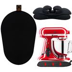 Sliding Mat for Kitchenaid Stand Mixer Slider Mat with Bendable Cord Organizers for Kitchen aid 5-8 Qt Appliances Coffee Air Fryer Slider Mat