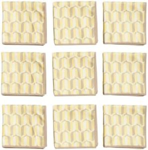 Bright Habits Super Absorbent Quick Dry Counter Cleaners - Made from Recycled Materials, Durable Eco Friendly for Kitchen Counter in Tulip – Set of 9