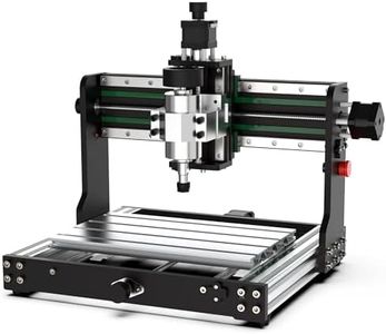 All-Metal CNC Router Machine 3020-Evo, AnoleX X&Z-axis Dual Steel Guide Rails CNC Router Kit with 300W Spindle, Limit Switches & Emergency-Stop for Metal Wood Acrylic MDF Carving Cutting