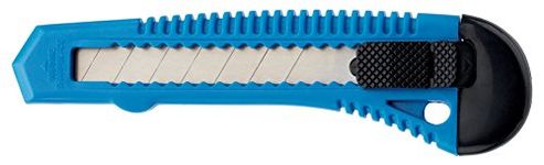 Westcott E-84003 00 18 mm Snap Off Office Blade Knife with Plastic Handle - Blue