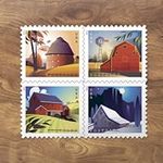 Barn Postcard Forever Postage Stamp