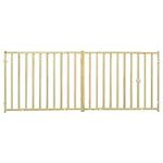 MidWest Homes for Pets Extra-Wide Swing Pet Safety Gate, Expands 50.25 - 94' Wide, 24' Tall